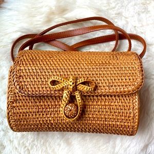 Beau & Ro The Queen Street Rattan Bag